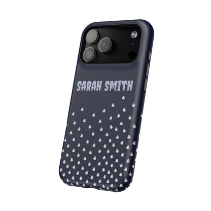 Halloween Ghost Magnetic Impact Phone Case — Custom Name