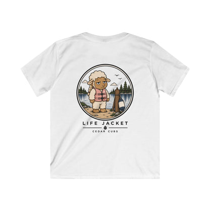 Life Jacket Sheep Kids T-shirt