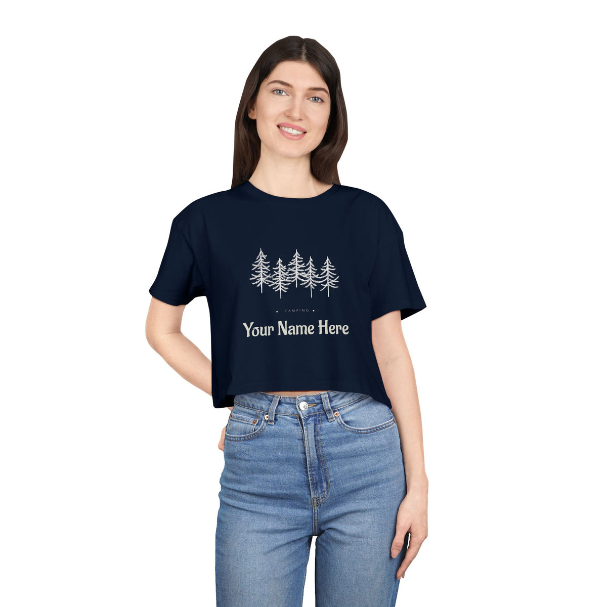Personalized Crop Tee