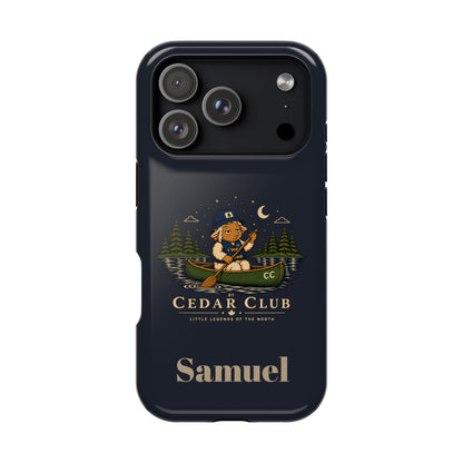 Personalized Canoeing Sheep Phone Case — Magnetic Impact-Resistant