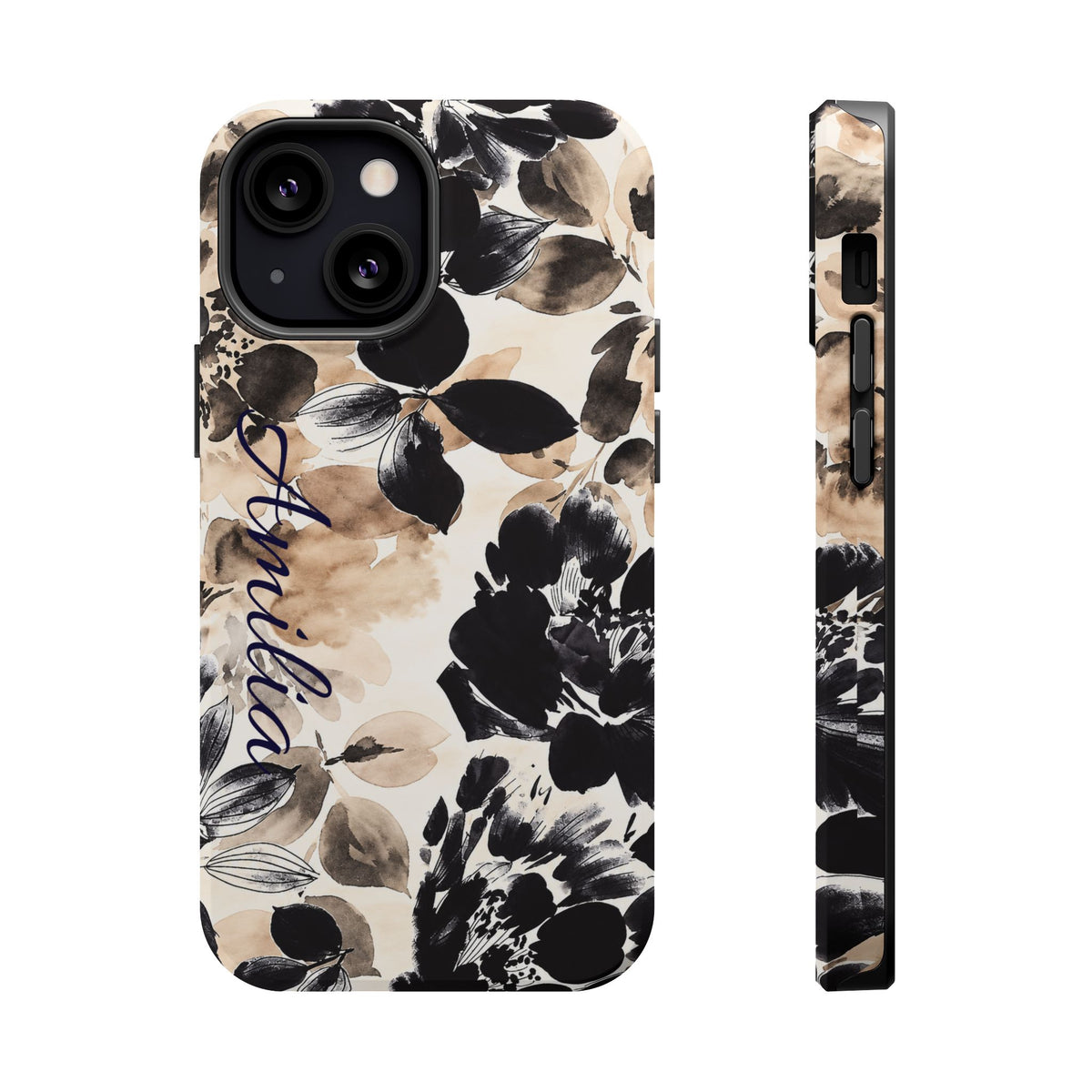 Floral Watercolor Magnetic Impact Phone Case