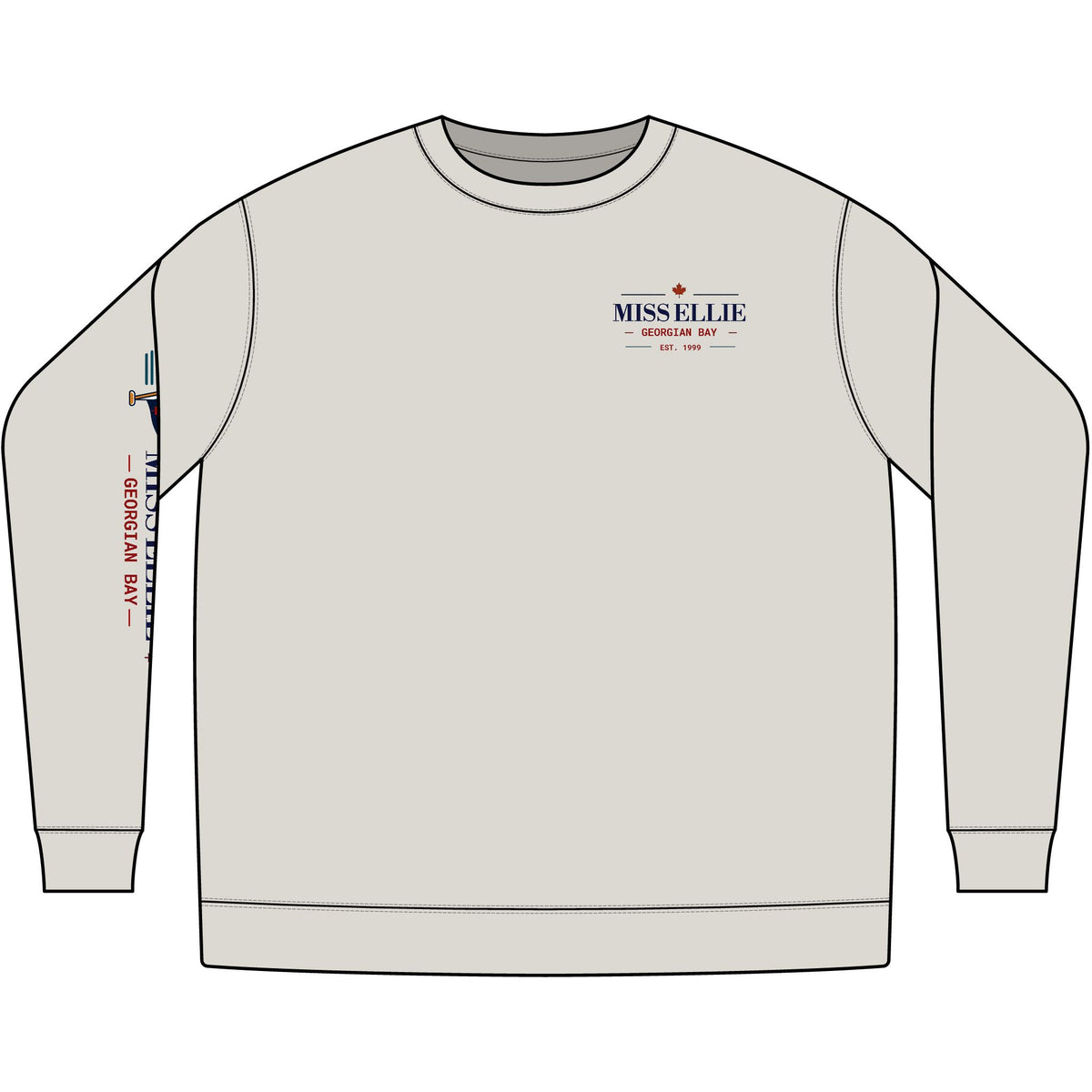 Cedar Club Crewneck Sweatshirt — Wake boat