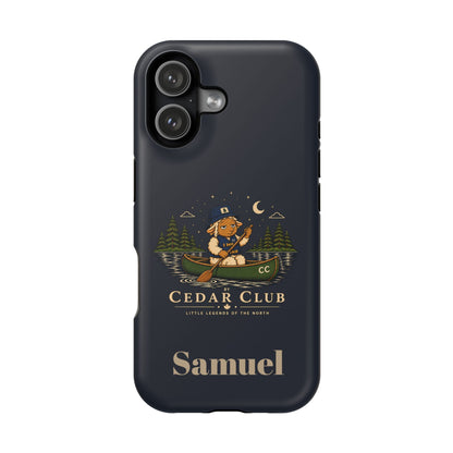 Personalized Canoeing Sheep Phone Case — Magnetic Impact-Resistant