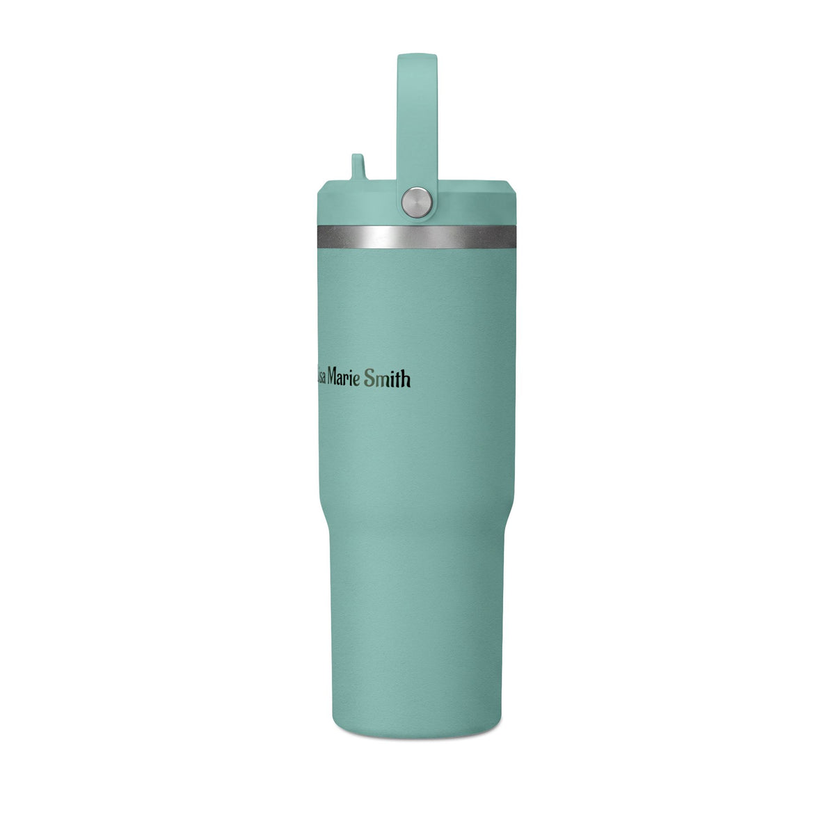 Personalized Custom Black Travel 32oz Tumbler