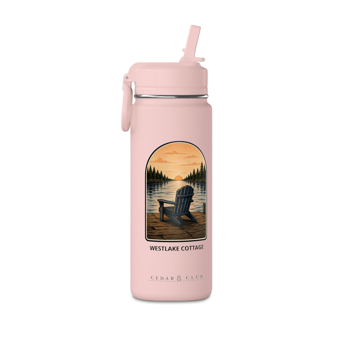 20oz Insulated Mini Bottle - LAKESIDE MOMENTS