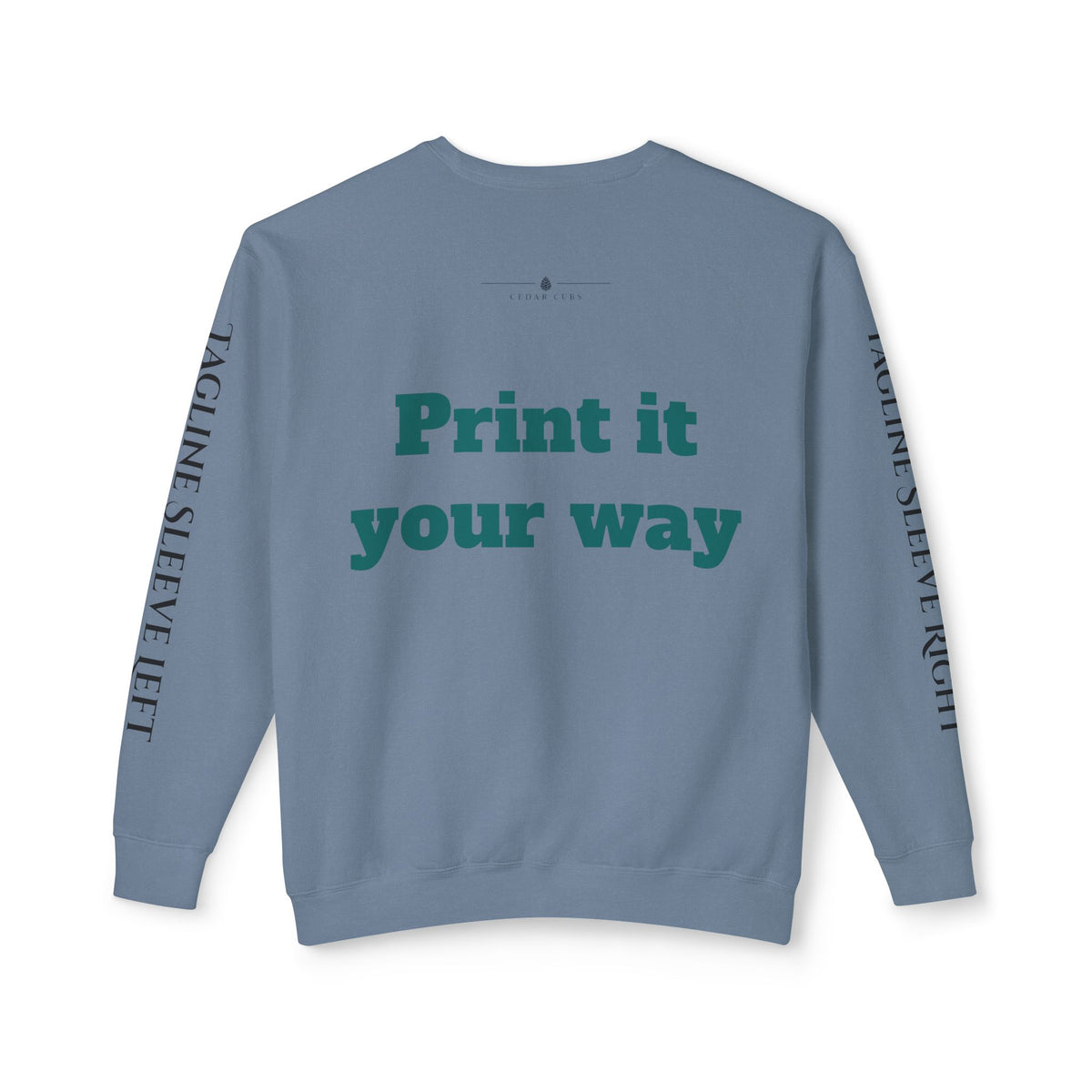 Personalized Crewneck Sweatshirt - Unisex