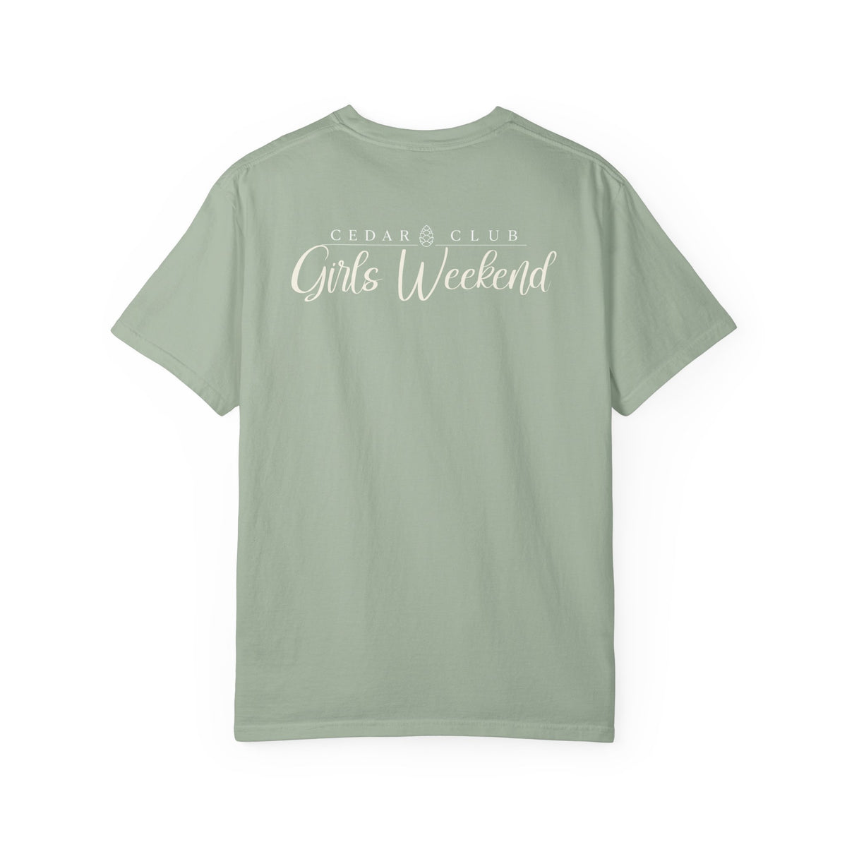 Blue Stripe Crest Graphic T-Shirt