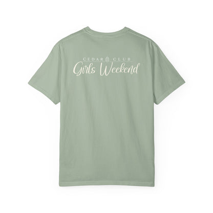 Blue Stripe Crest Graphic T-Shirt