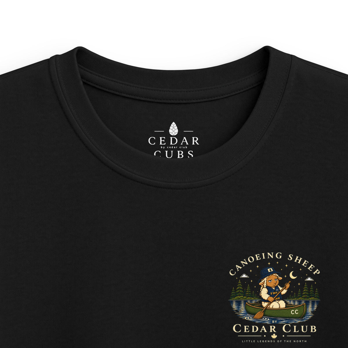 Canoe Sheep Kids T-shirt