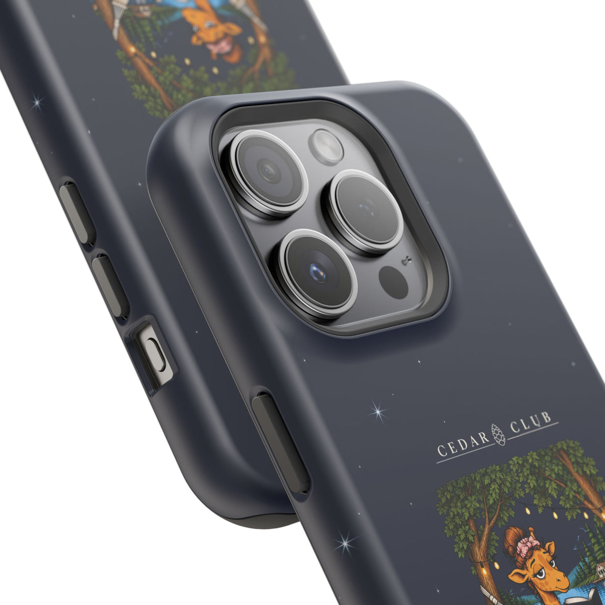 Personalized Resting Beach Face Phone Case — Magnetic Impact-Resistant