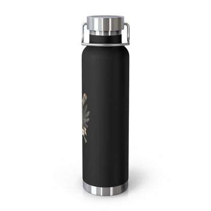Copper Vacuum Insulated Bottle, 22oz - Family Crest