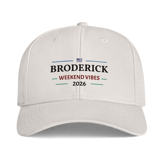 "Weekend Vibes" Embroidered Cap