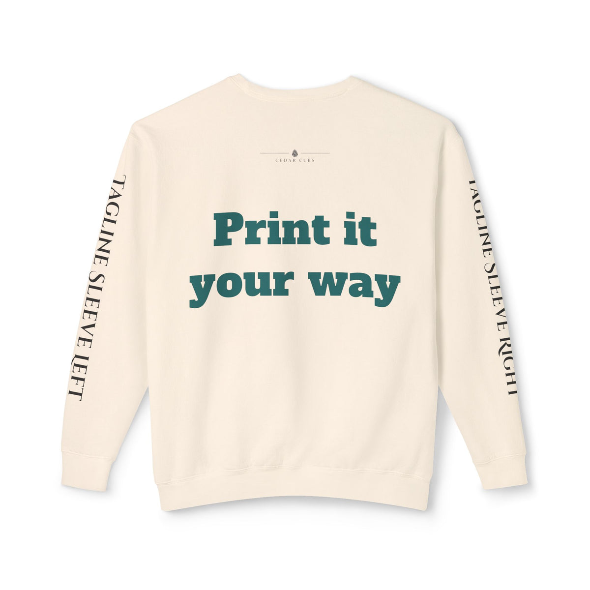Personalized Crewneck Sweatshirt - Unisex
