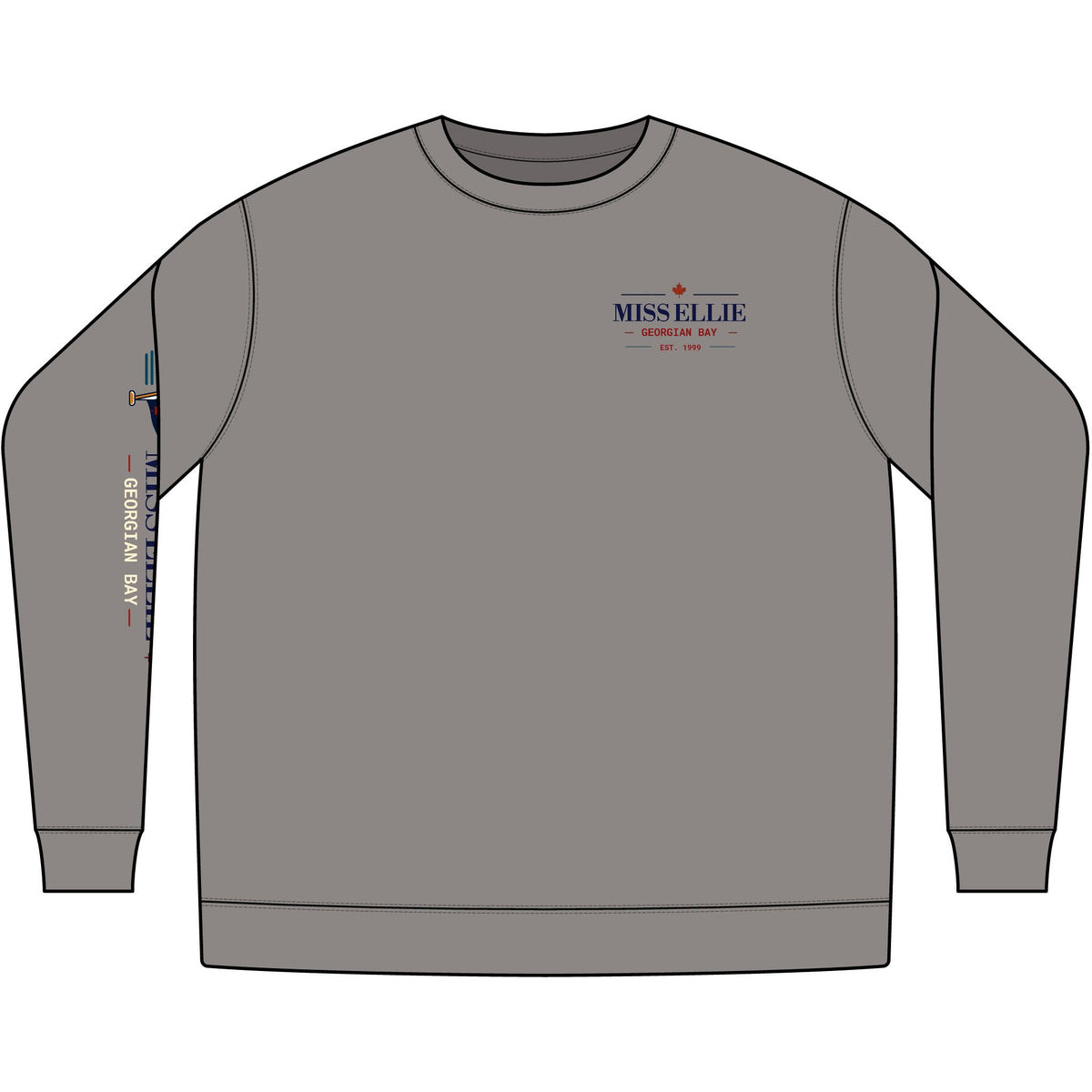 Cedar Club Crewneck Sweatshirt — Wake boat