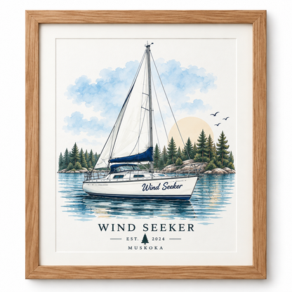 Custom Boat Artwork