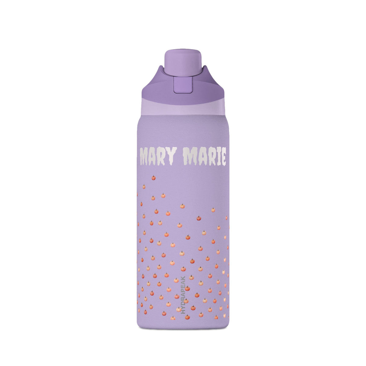 Personalized 32oz Insulated Water Bottle — Pumpkins