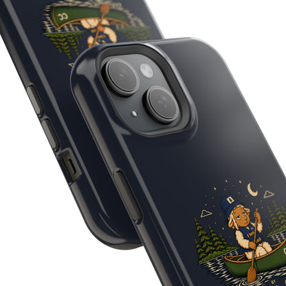 Personalized Canoeing Sheep Phone Case — Magnetic Impact-Resistant