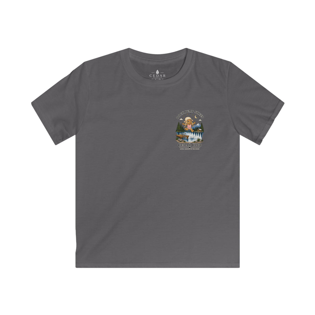 Dock Jump Sheep Kids T-shirt