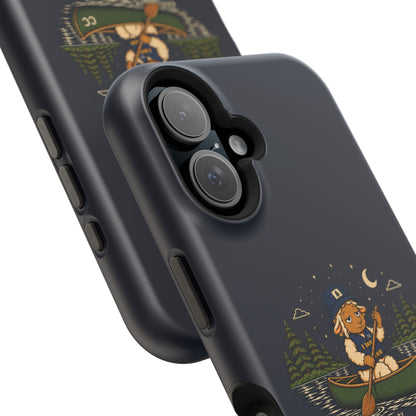 Personalized Canoeing Sheep Phone Case — Magnetic Impact-Resistant