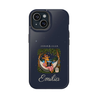 Personalized Resting Beach Face Phone Case — Magnetic Impact-Resistant
