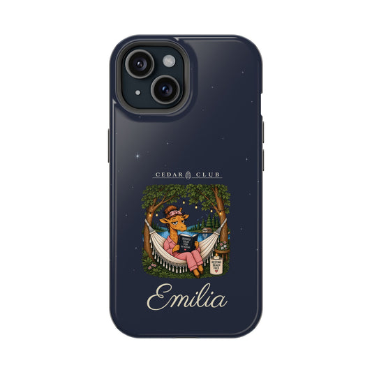 Personalized Resting Beach Face Phone Case — Magnetic Impact-Resistant