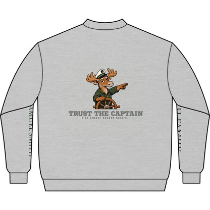 Trust The Captain Q-Zip Sweatshirt