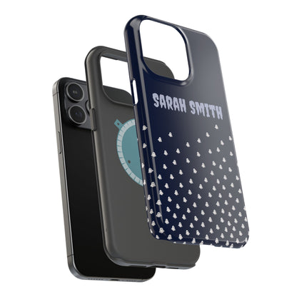 Halloween Ghost Magnetic Impact Phone Case — Custom Name
