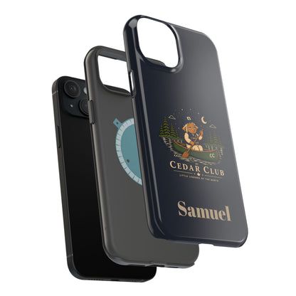 Personalized Canoeing Sheep Phone Case — Magnetic Impact-Resistant