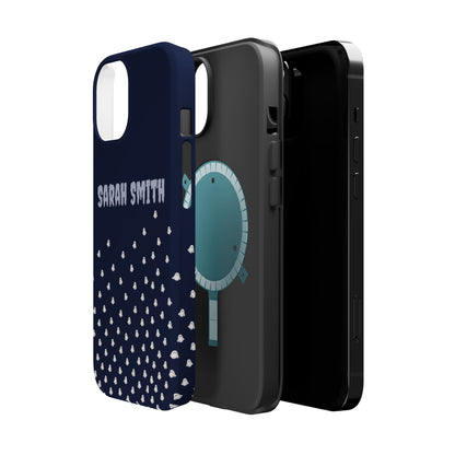 Halloween Ghost Magnetic Impact Phone Case — Custom Name