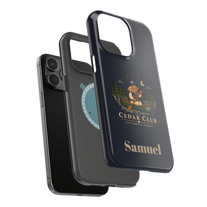 Personalized Canoeing Sheep Phone Case — Magnetic Impact-Resistant