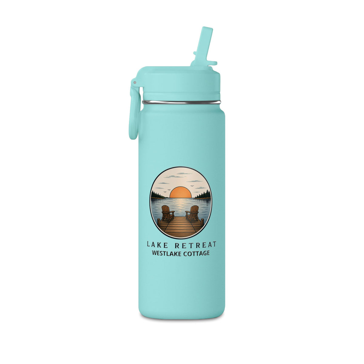 20oz Insulated Mini Bottle - LAKE RETREAT