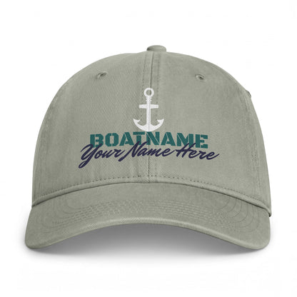 Personalized  Washed Baseball Hat