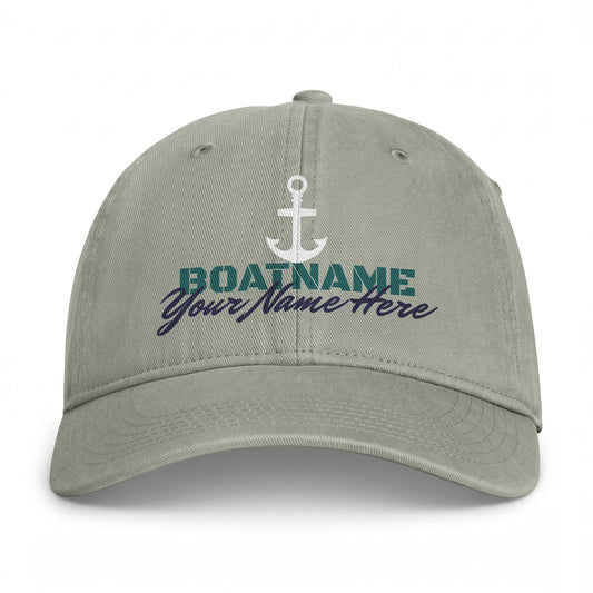 Personalized  Washed Baseball Hat