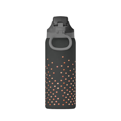 Personalized 32oz Insulated Water Bottle — Pumpkins