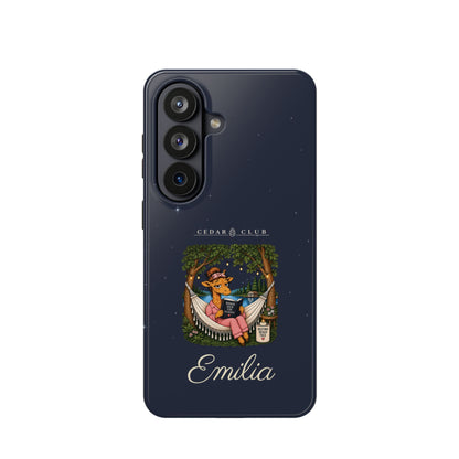 Personalized Resting Beach Face Phone Case — Magnetic Impact-Resistant