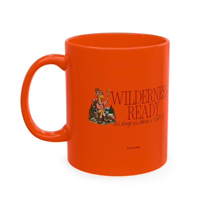 Traditional Ceramic Mug - Wilderness Ready