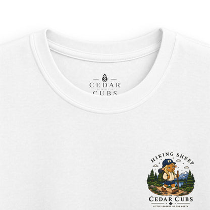 Hiking Sheep Kids T-shirt