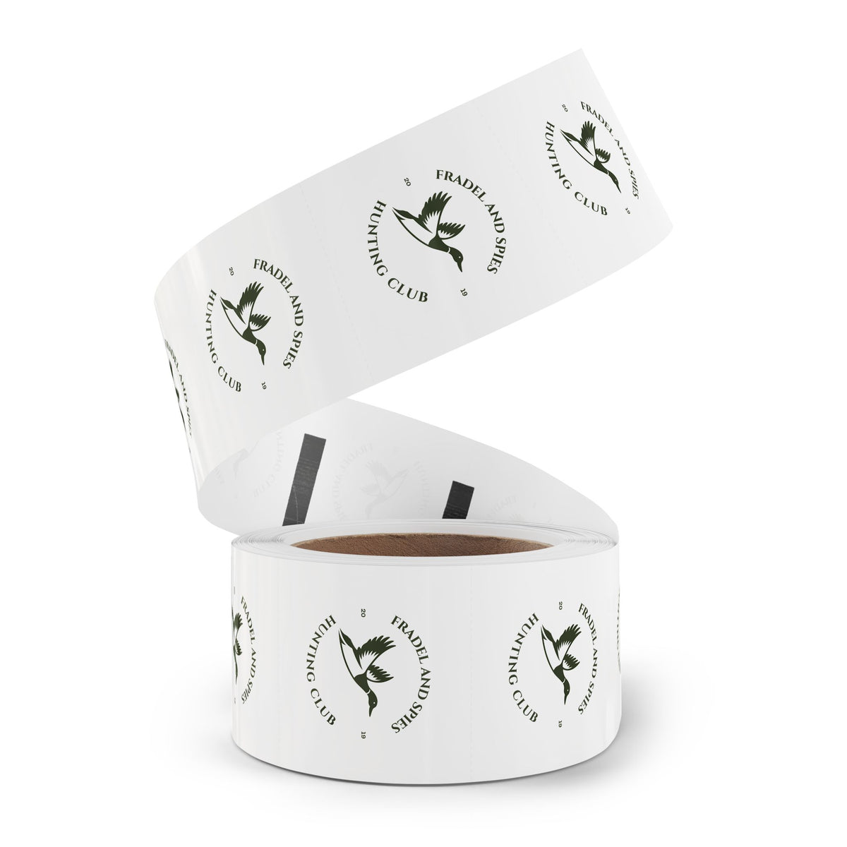 Round Sticker Label Rolls