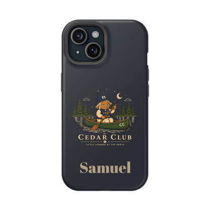 Personalized Canoeing Sheep Phone Case — Magnetic Impact-Resistant