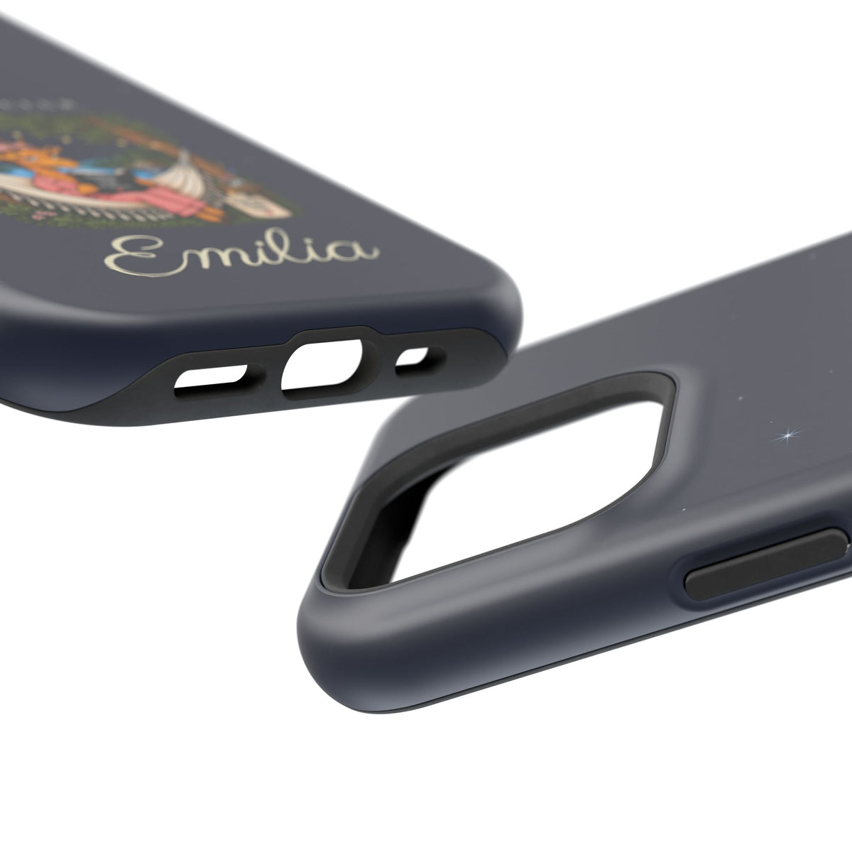 Personalized Resting Beach Face Phone Case — Magnetic Impact-Resistant