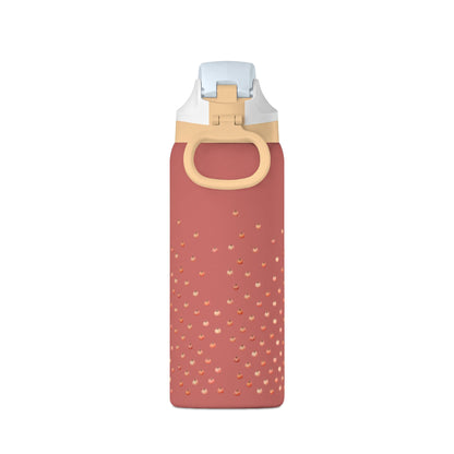 Personalized 32oz Insulated Water Bottle — Pumpkins