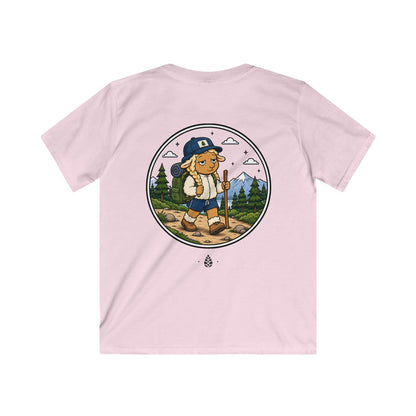 Hiking Sheep Kids T-shirt