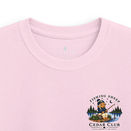 Fishing Sheep Kids T-shirt