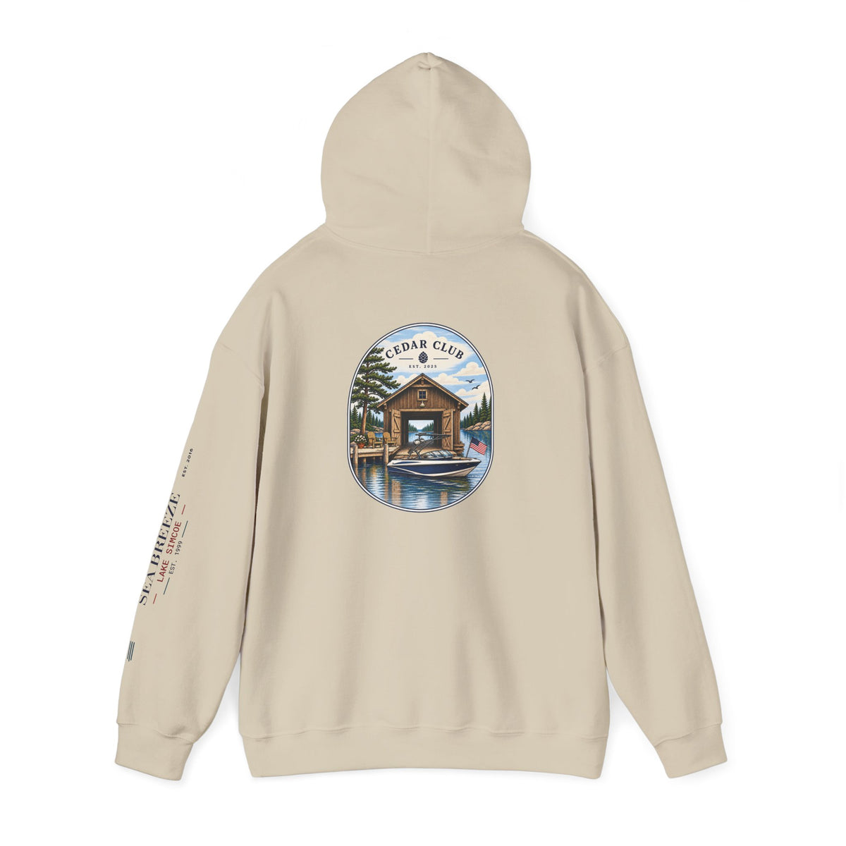 Wakeboat Heavy Blend™ Hooded Sweatshirt