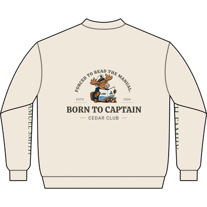 Born to Captain Q-Zip Sweatshirt