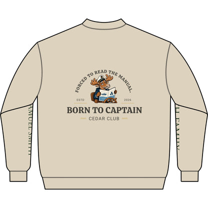 Born to Captain Q-Zip Sweatshirt