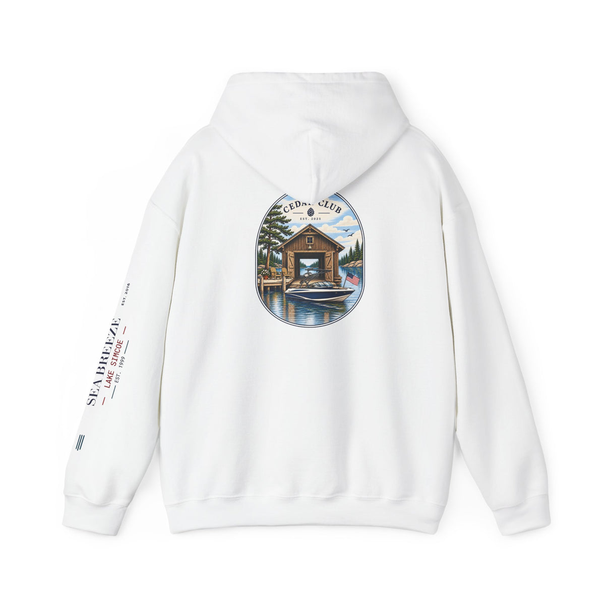 Wakeboat Heavy Blend™ Hooded Sweatshirt