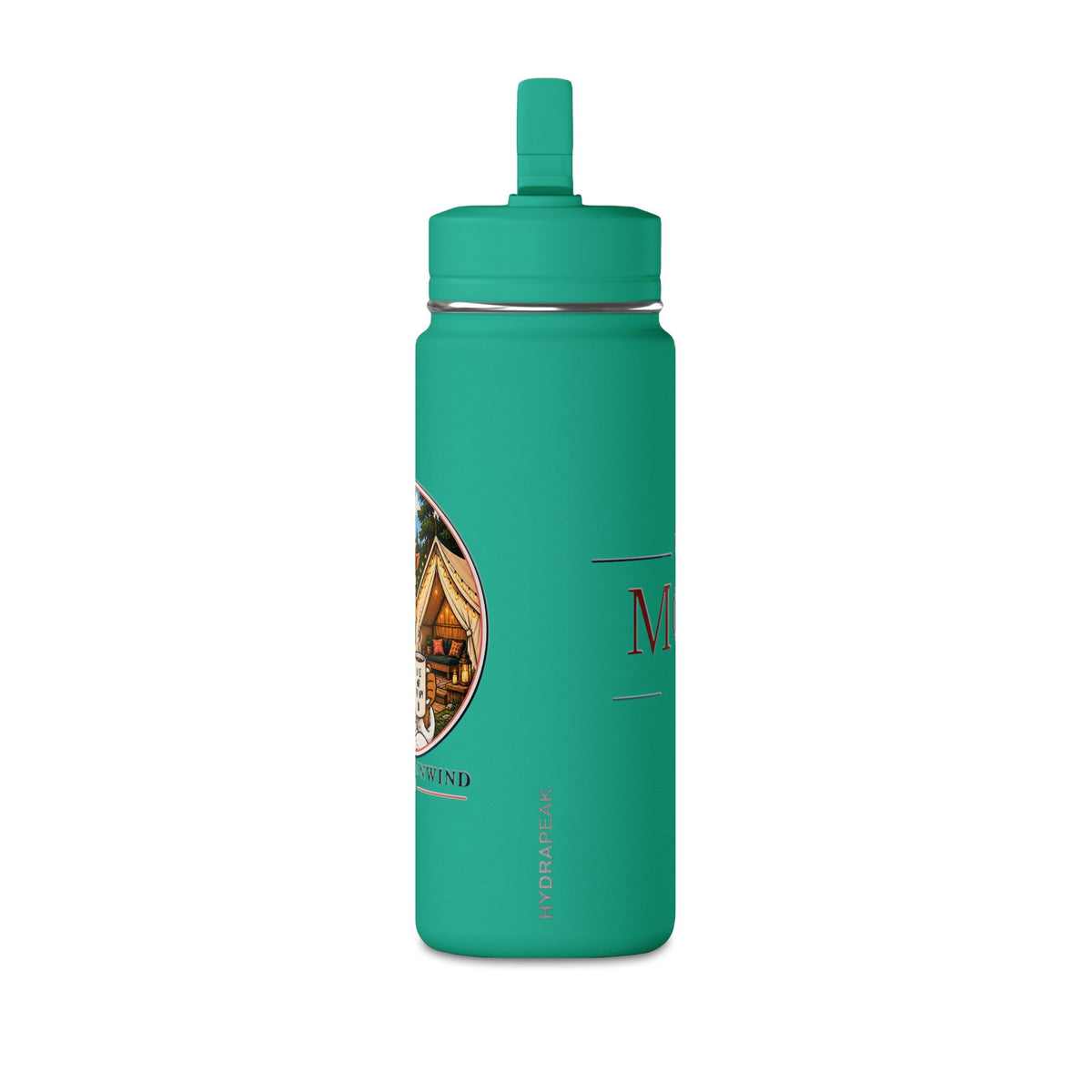 Glamp & Unwind 20oz Water Bottle — Insulated Mini Bottle