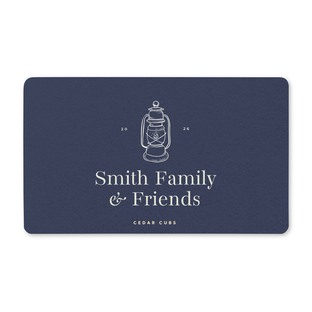 Doormat — Personalized Welcome Mat