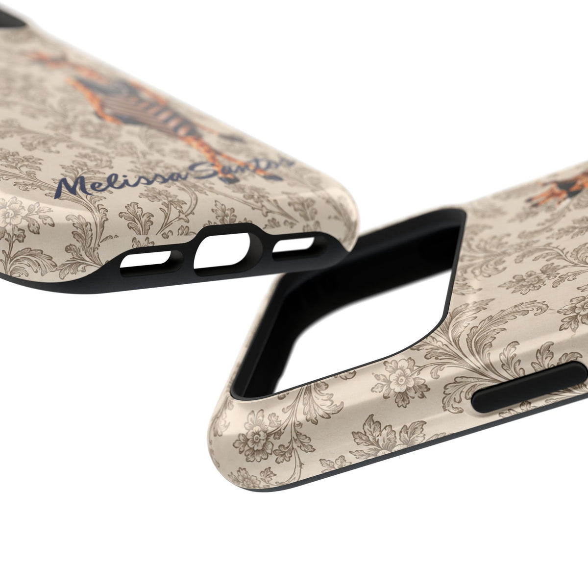 Personalized Giraffe Phone Case — Leopard Print Magnetic Impact-Resistant